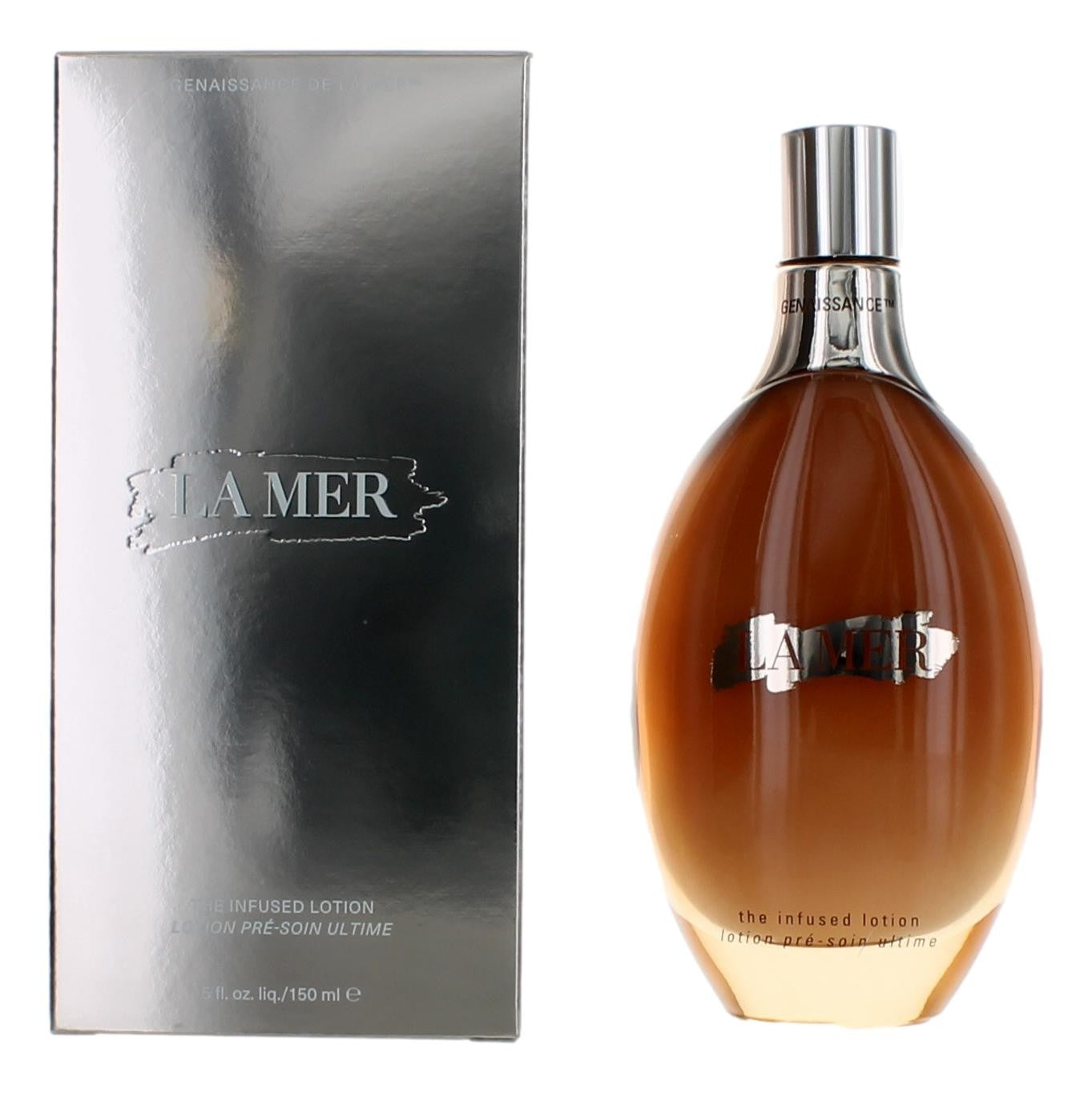 Bottle of La Mer The Infused Lotion by La Mer, 5 oz Body Lotion